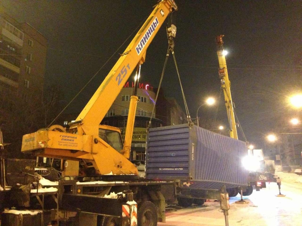 Эксплуатация автокрана зимой